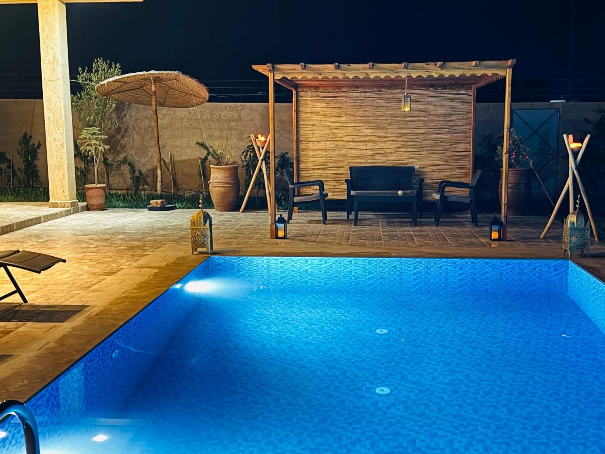 Peaceful Pool Villa Tizfrit Bagian luar foto
